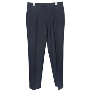 Lauren Ralph Lauren Gray 33x32 100% Wool Straight Leg Dress Pants